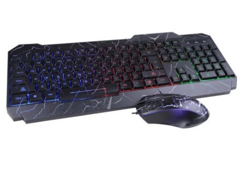 Kit de Teclado y Mouse Naceb Technology Raptor